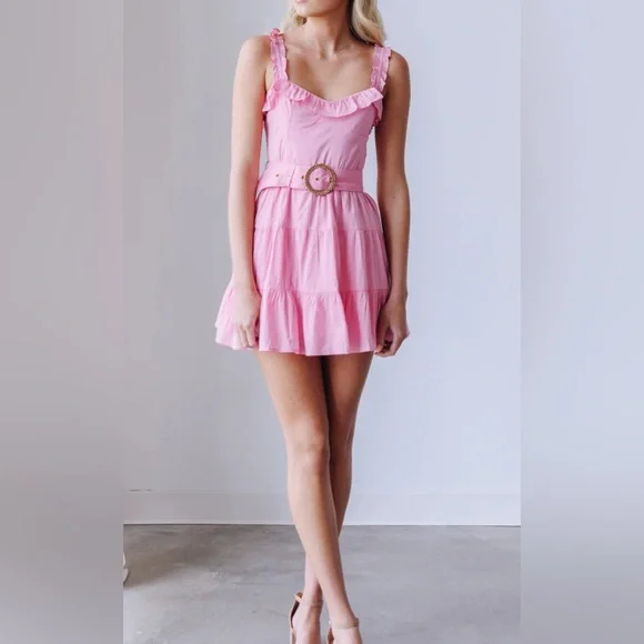 dress with mini cape Mac Duggal Floral Print High Neck Cape Mini Dress - Rose Multi (Pink)